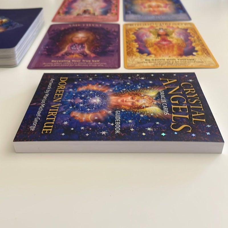 Crystal Angels Oracle Cards and Guidebook
