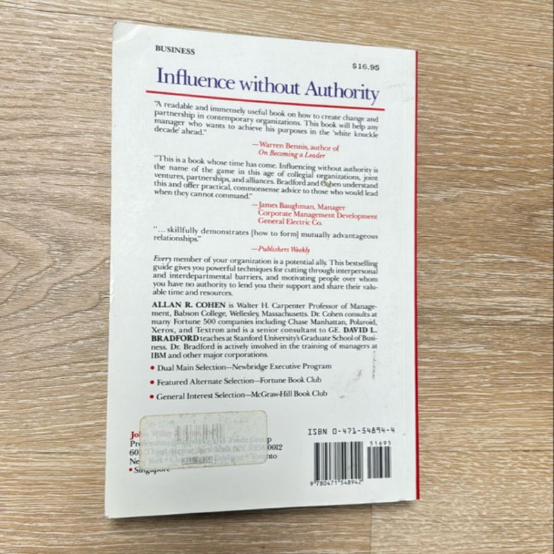 Influence Without Authority
