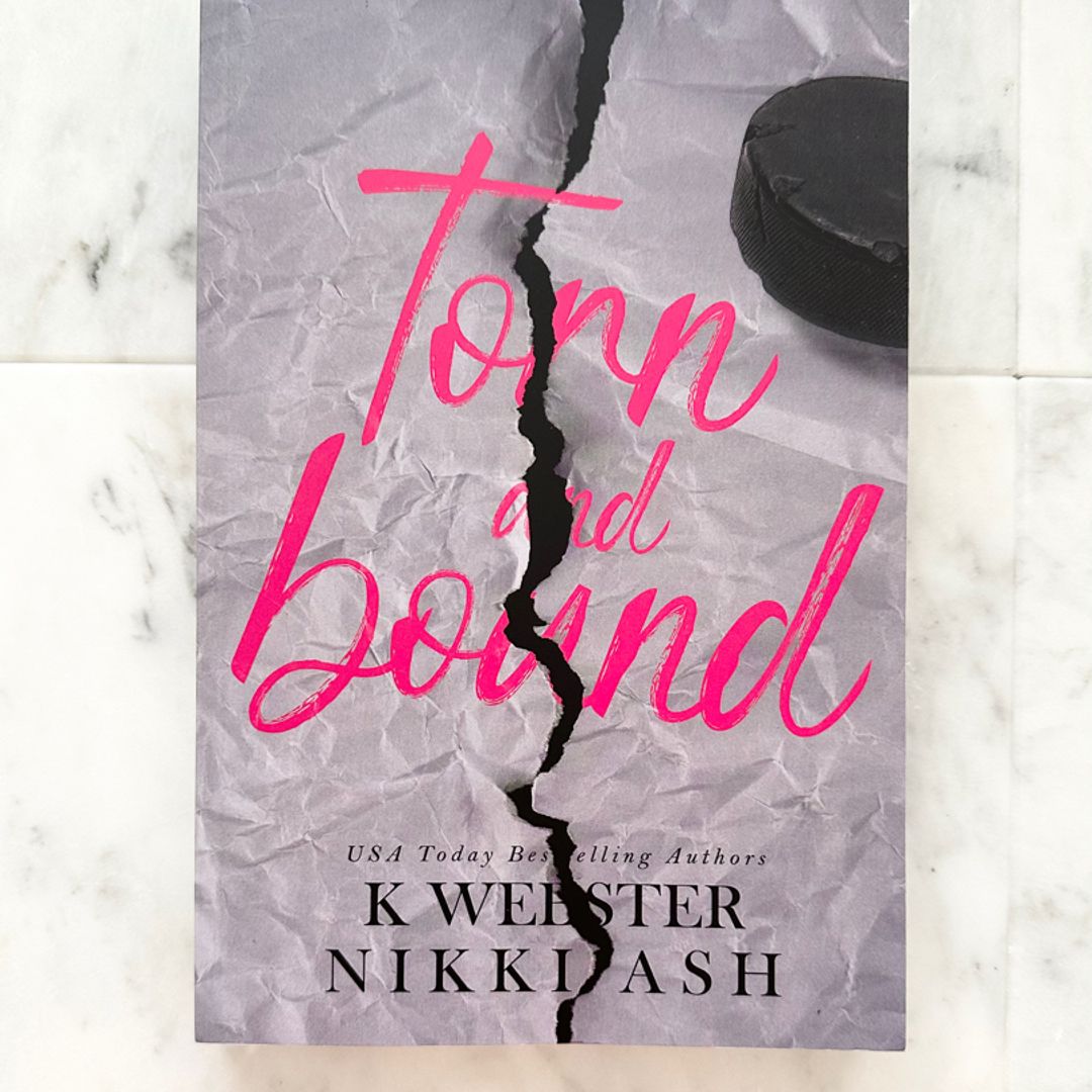 Torn and Bound by K Webster and Nikki Ash SE signed hot