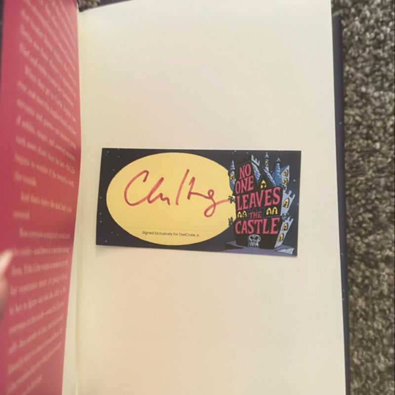 No One Leaves the Castle Owlcrate Edition with Signed Bookplate