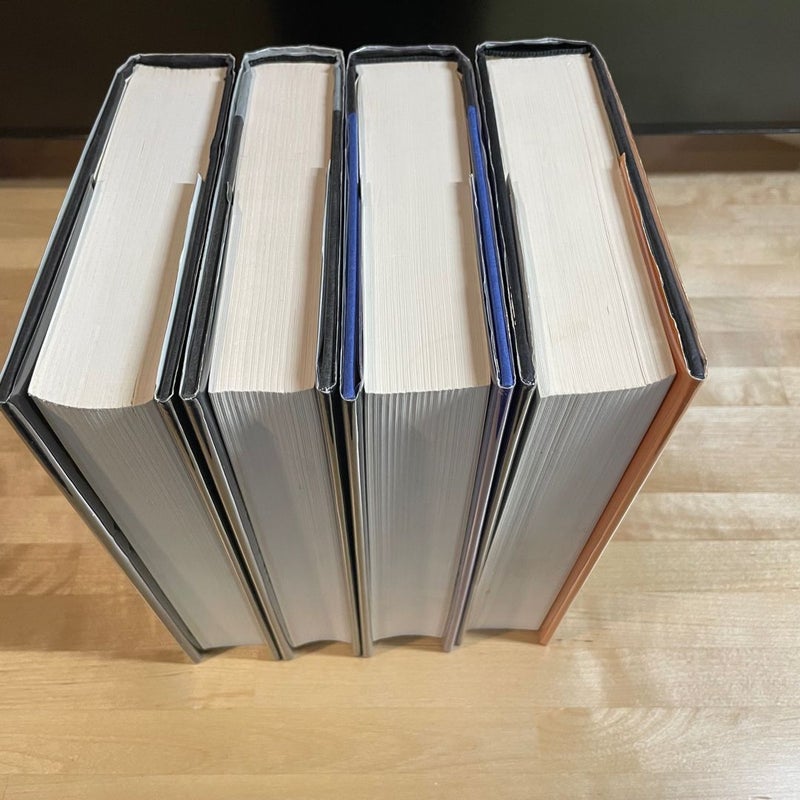 Revelation Space Trilogy & Chasm City by Alastair Reynolds (1st Edition, Hardcover )