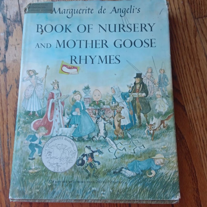 Book of Nursey and Mother Goose Rhymes