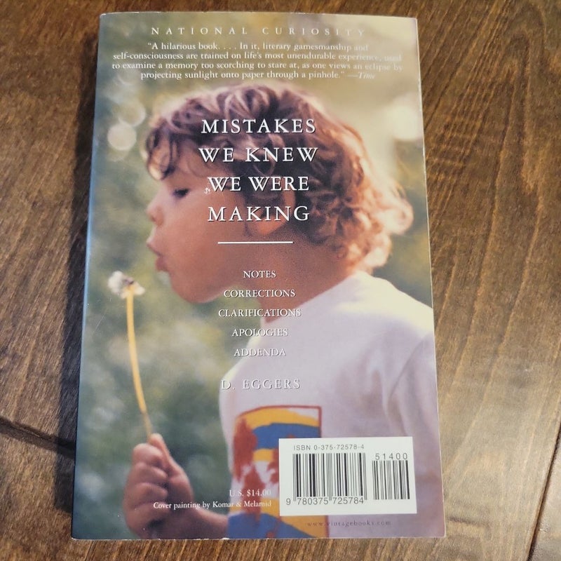 A Heartbreaking Work of Staggering Genius