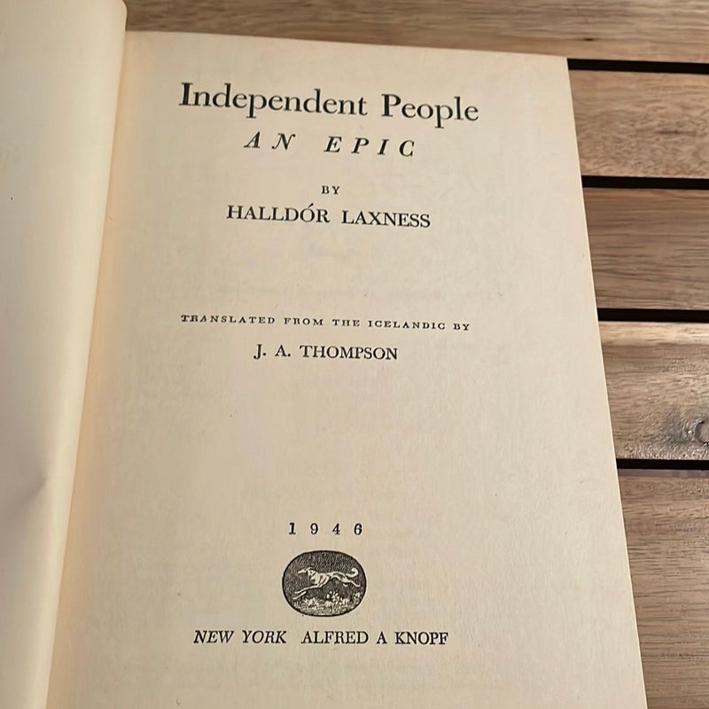 Independent People: An Epic (1946)
