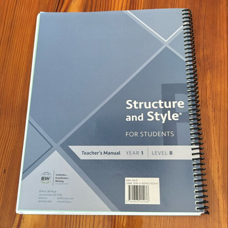 Structure and Style Teachers guide and portable walls