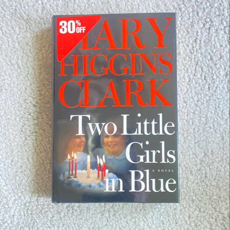 Two Little Girls in Blue