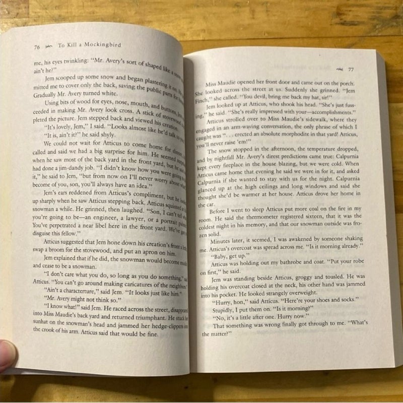 To Kill a Mockingbird by Harper Lee