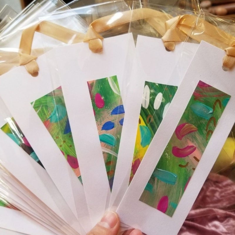 Hand Painted Bookmarks