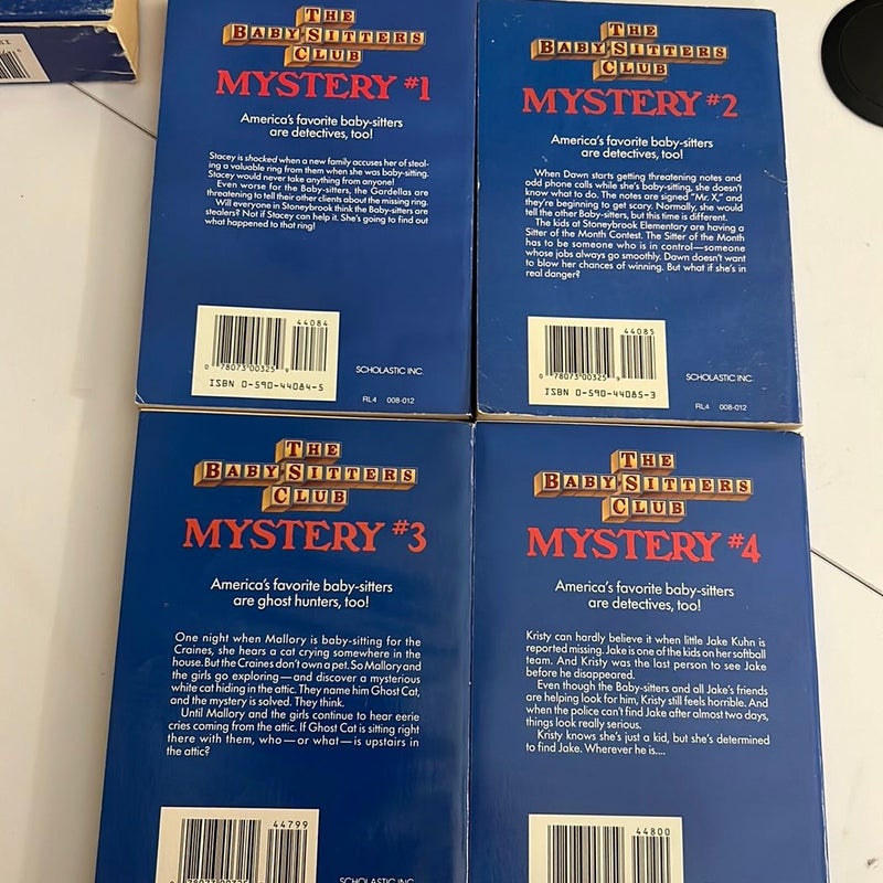 The Babysitters Club Mysteries Box Set