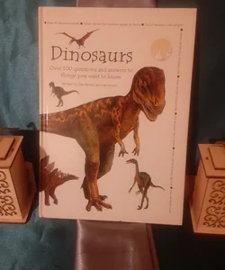 Dinosaurs 100 Questions and Answers hardcover book