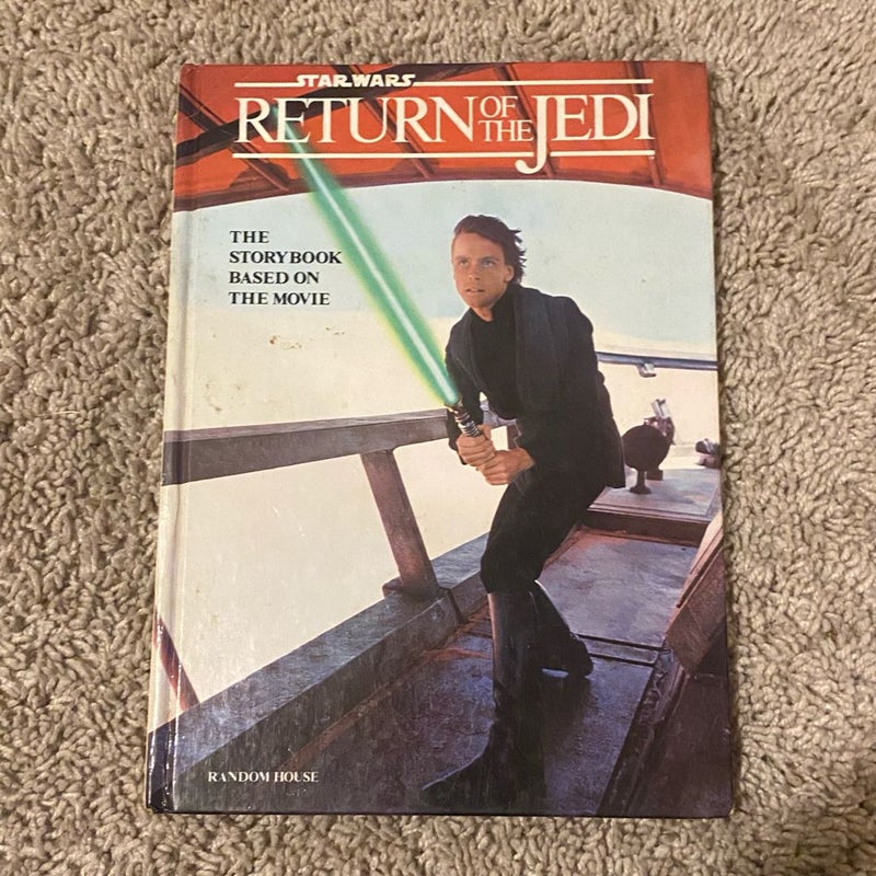 Return of the Jedi the story book based on the movie 