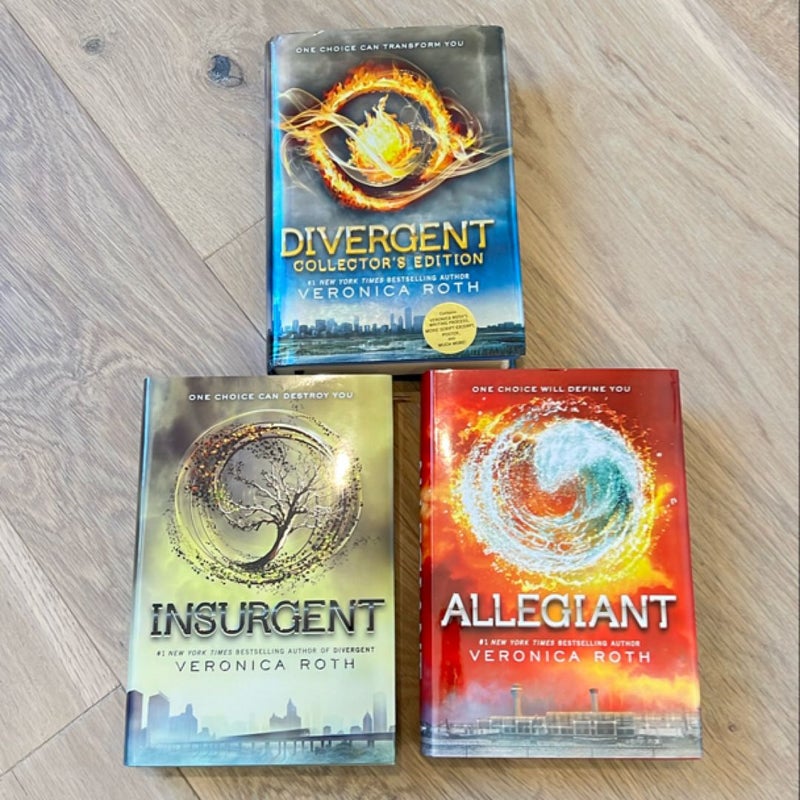 Divergent, Insurgent, Allegiant