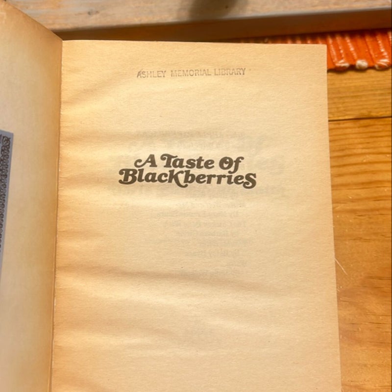 A Taste of Blackberries