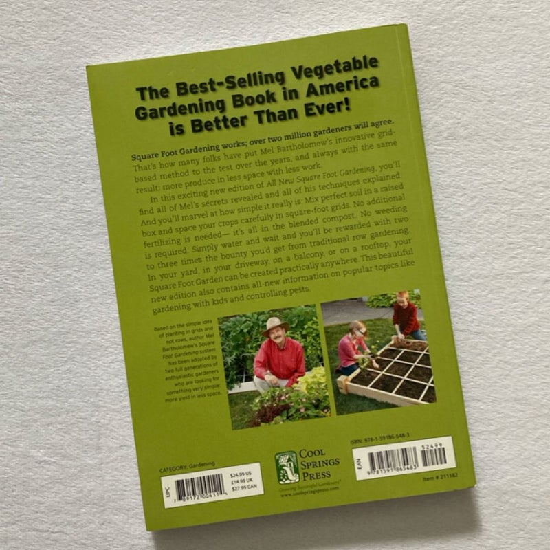 All New Square Foot Gardening: Second Edition