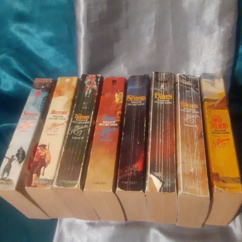 The Australians book lot 1,2,3,4,5,6,7,10