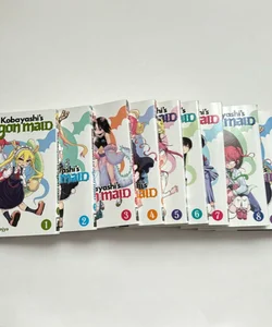 Miss Kobayashi's Dragon Maid Manga Lot 1-9, 11