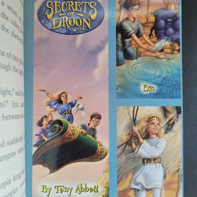 THE SECRETS OF DROON LOT OF 12 SCHOLASTIC BOOKS VINTAGE FANTASY BY TONY ABBOTT