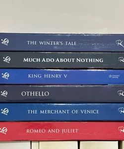 6 Arden Shakespeare Books