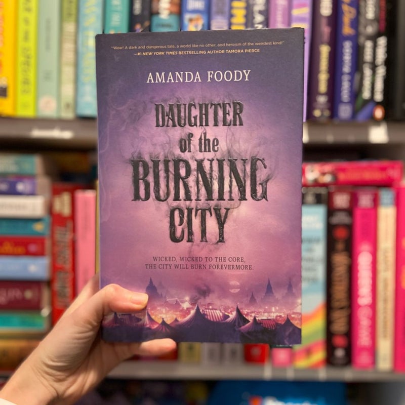 Daughter of the Burning City [signed bookplate!]