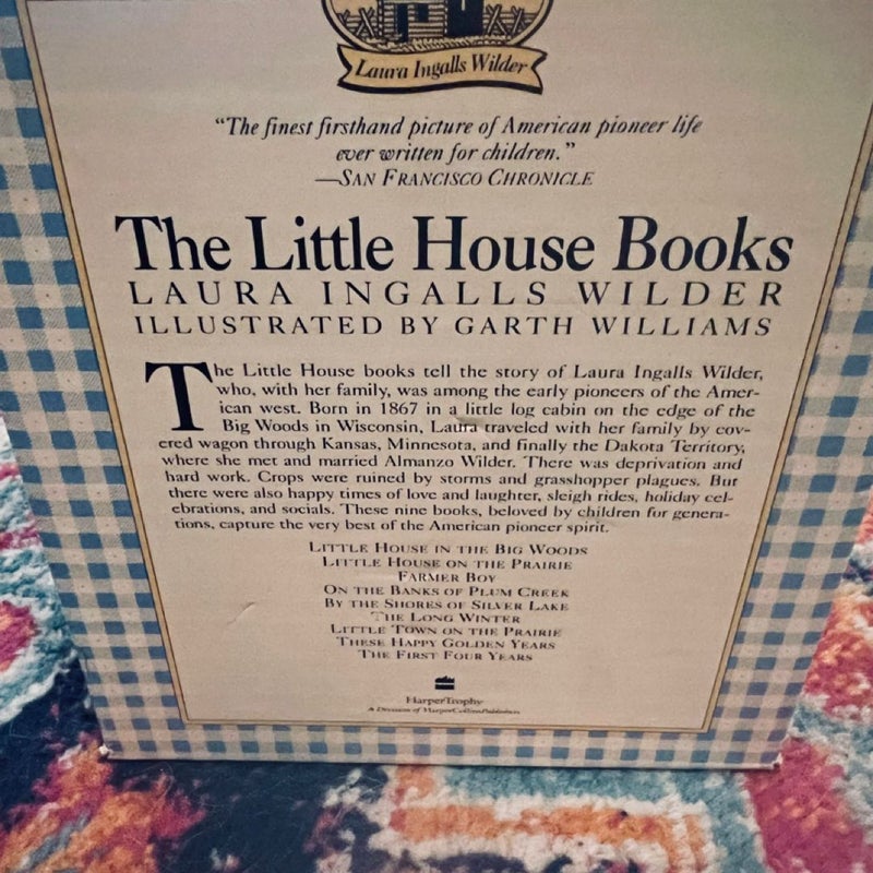 Boxed Set of 9 LITTLE HOUSE ON THE PRAIRIE Books by Laura Ingalls Wilder 1994