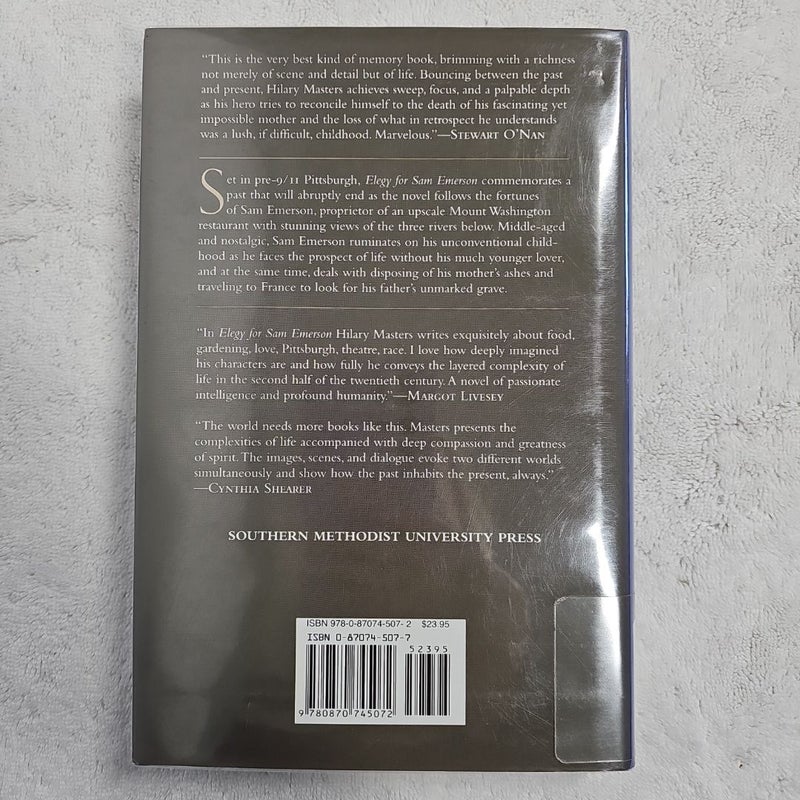 Elegy for Sam Emerson