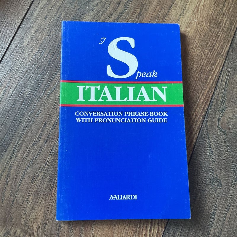 Italian conversation phrase book