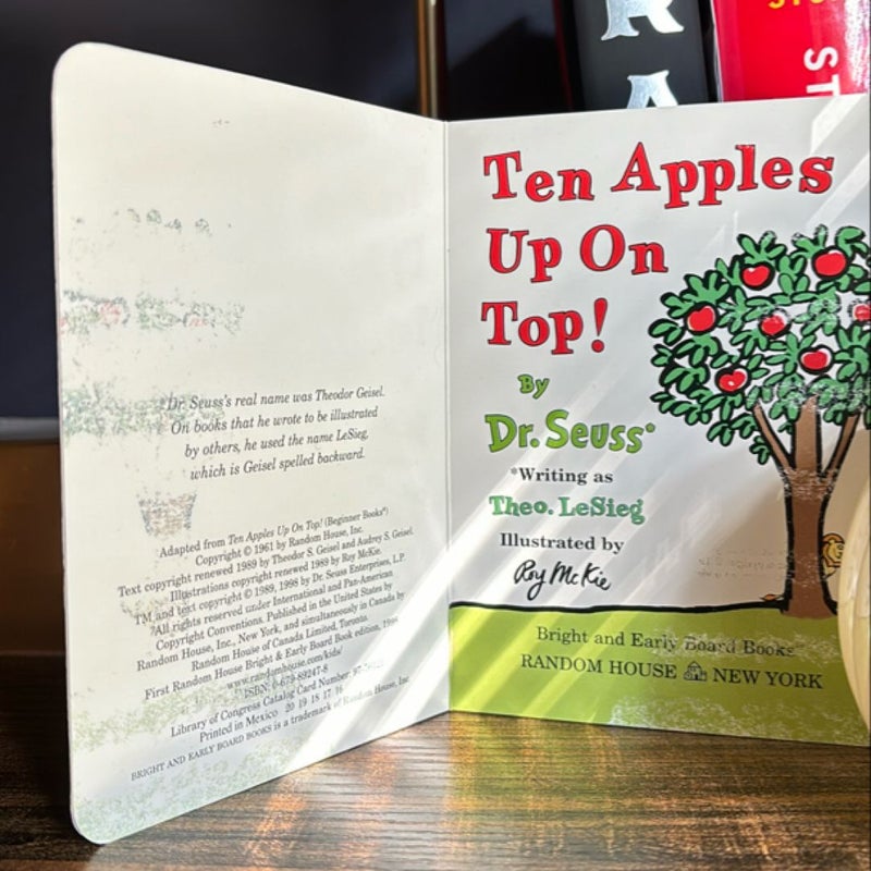 Ten Apples up on Top!