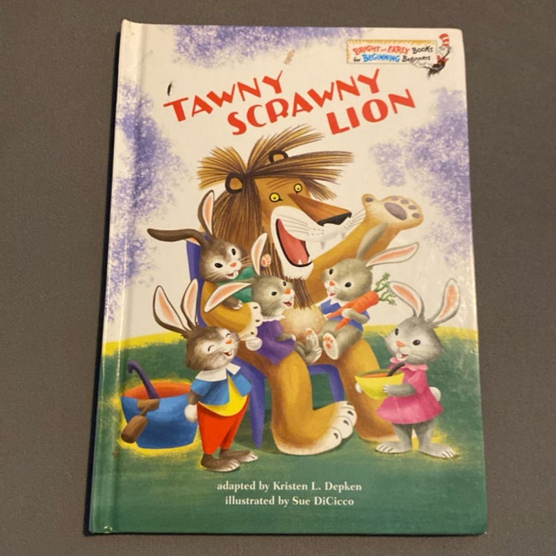 Tawny Scrawny Lion