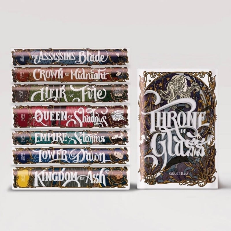 Throne of Glass Series Collection 8-Book Set by Sarah J. Maas