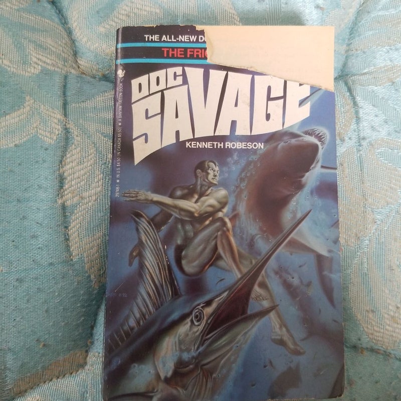 Doc Savage The Frightened Fish by Kenneth Robeson. 