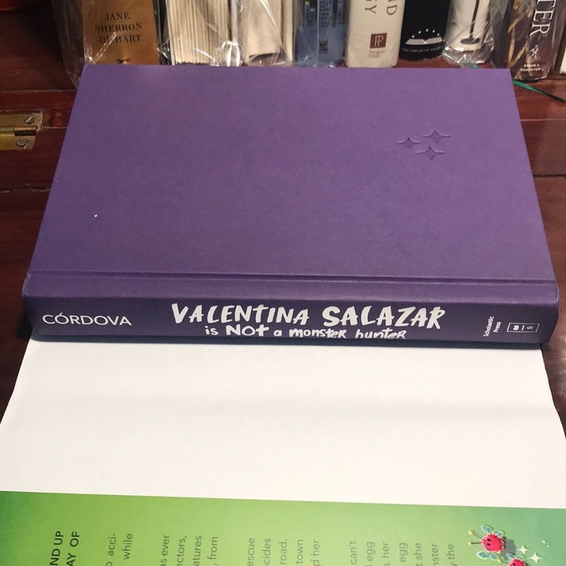 1st ed./1st printing * Valentina Salazar Is Not a Monster Hunter