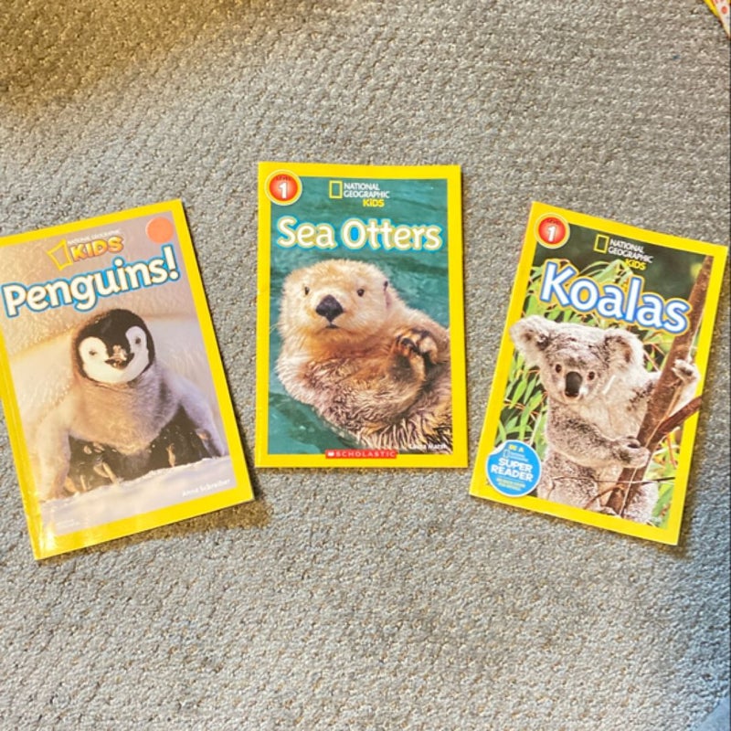 National Geographic Kids: Penguins, Sea Otters, Koalas