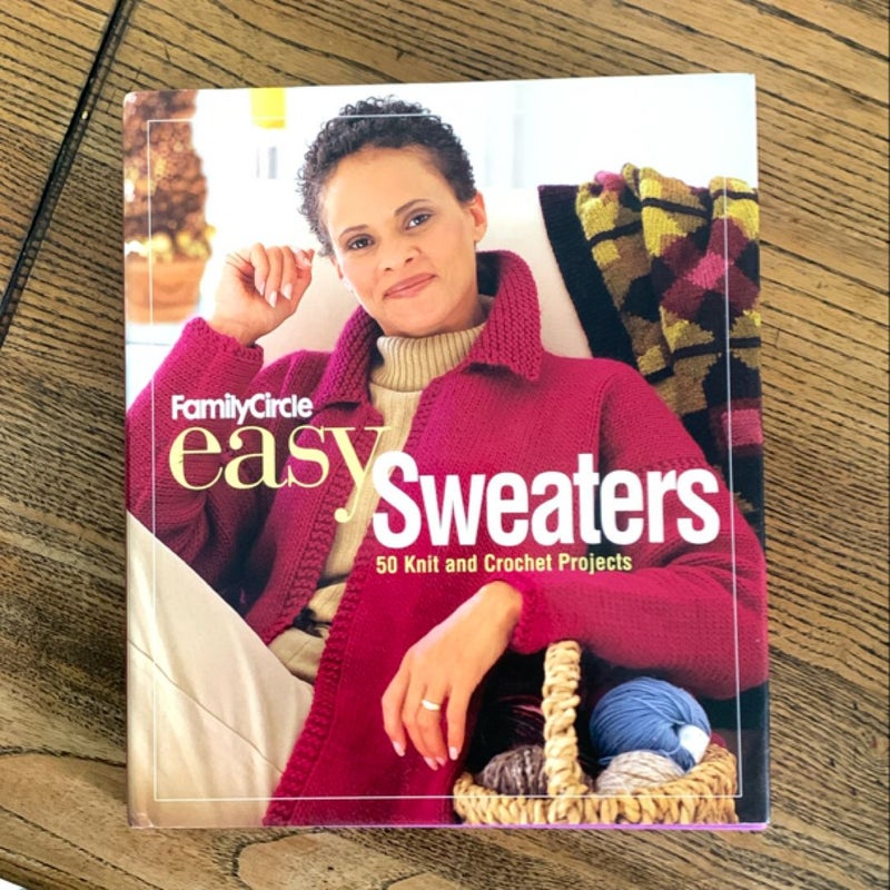 Family Circle Easy Sweaters