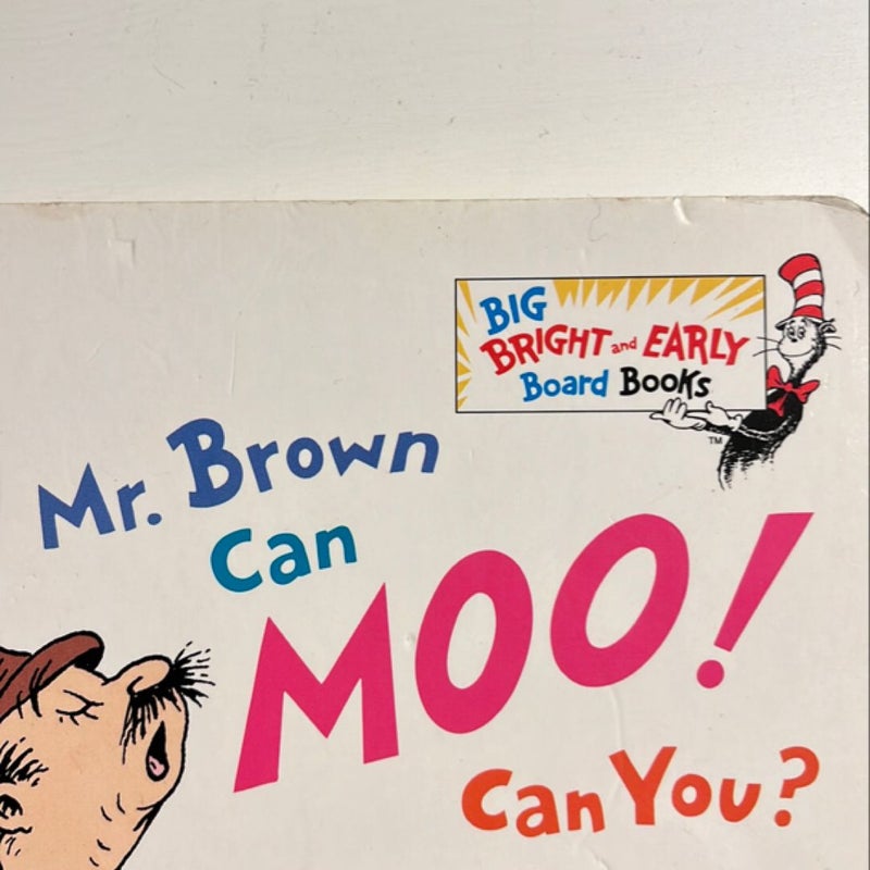 Mr. Brown Can Moo! Can You?