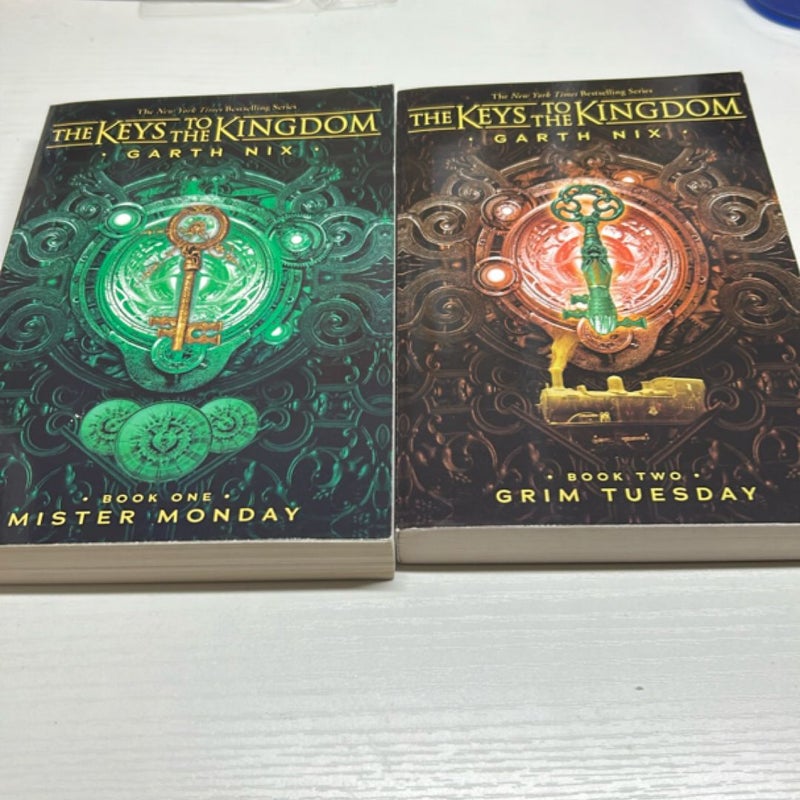 Lot of 7: The Keys to the Kingdom Series
