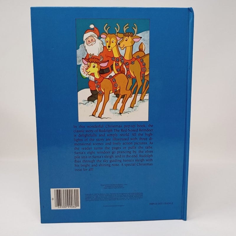 Rudolph the Red Nosed Reindeer Golden Pop-Up book