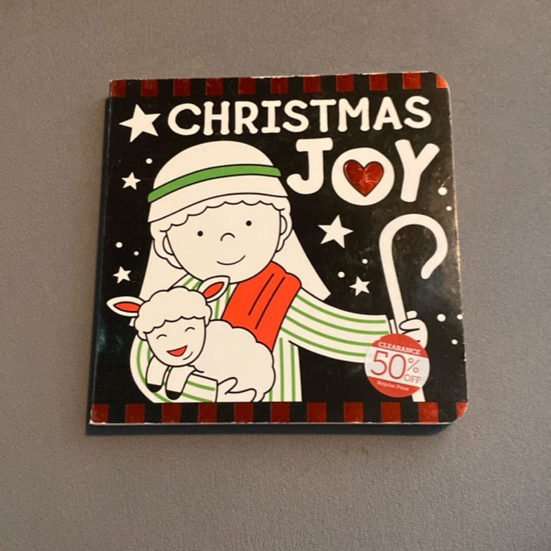 Christmas Joy Black and White Board Book