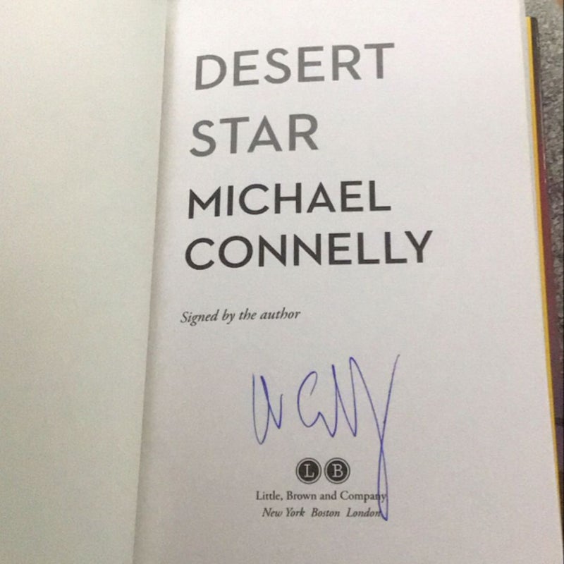Desert Star (signed)