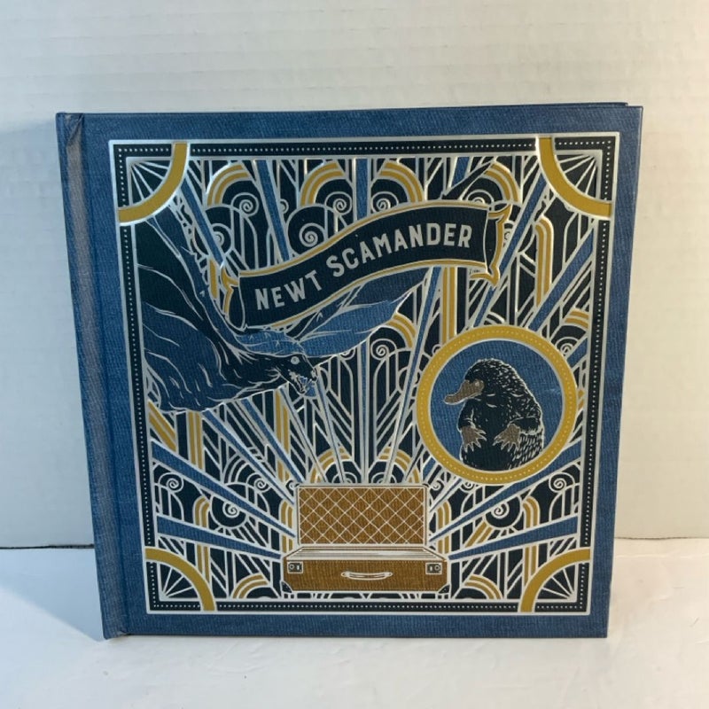 Fantastic Beasts Newt Scamander A movie Scrapbook collection 