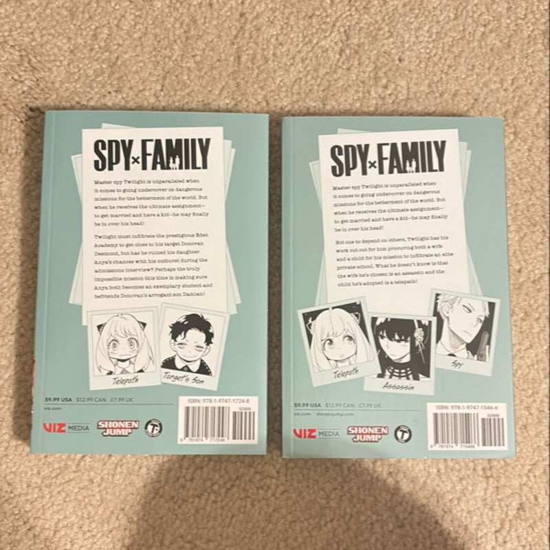 Spy X Family, Vol. 1 + 2