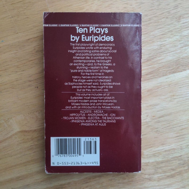 Ten Plays by Euripides