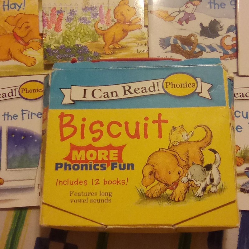 Biscuit: MORE 12-Book Phonics Fun!