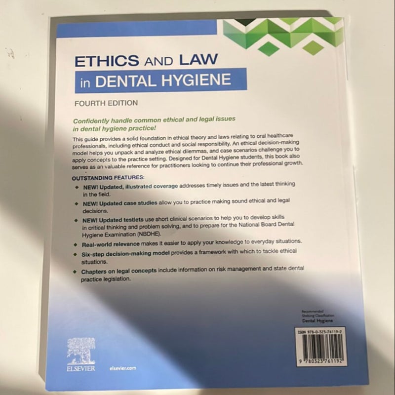 Ethics and Law in Dental Hygiene