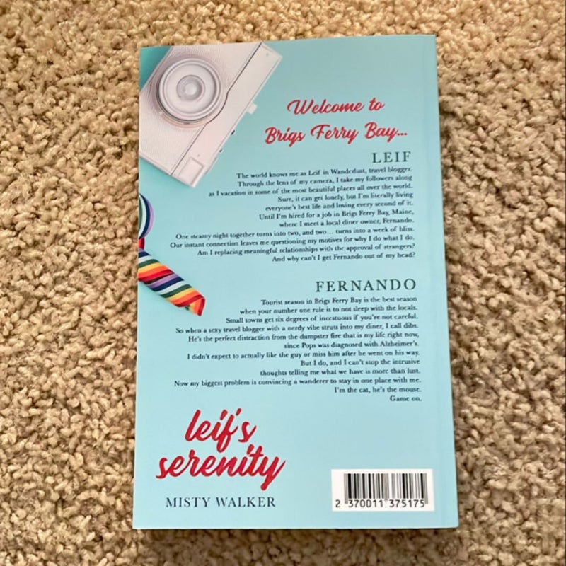 Leif’s Serenity (Eden Books exclusive cover signed by the author)