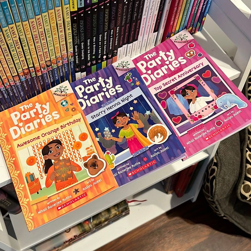 The Party Diaries BUNDLE BOOKS 1-3