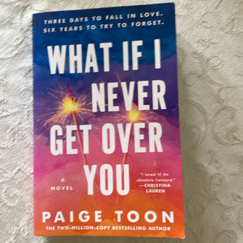 What If I Never Get over You