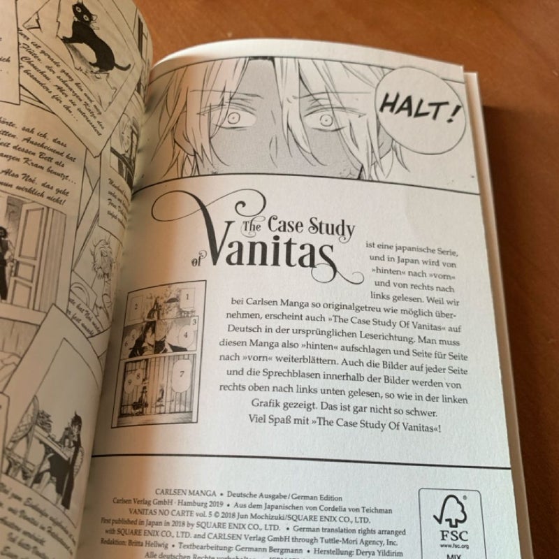 The Case Study of Vanitas, Vol. 5