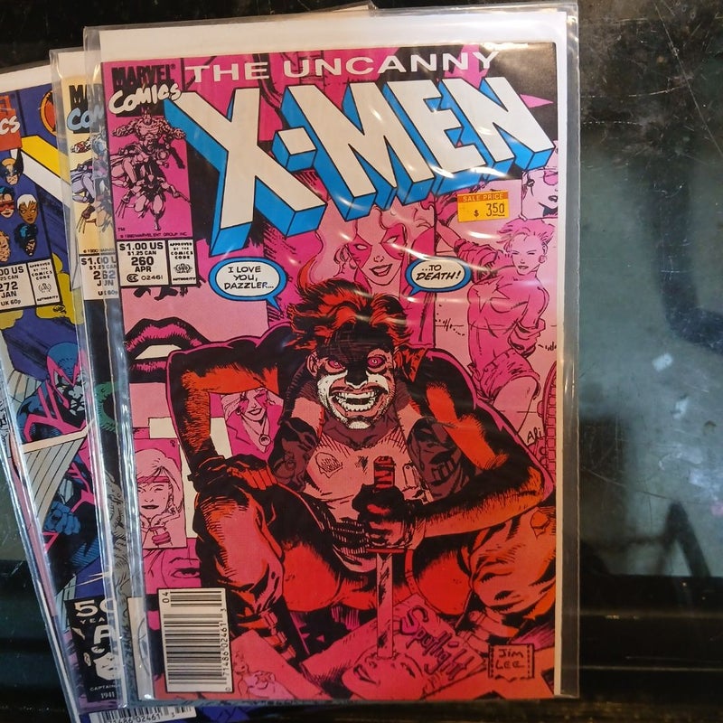 Uncanny X-MEN lot of 7