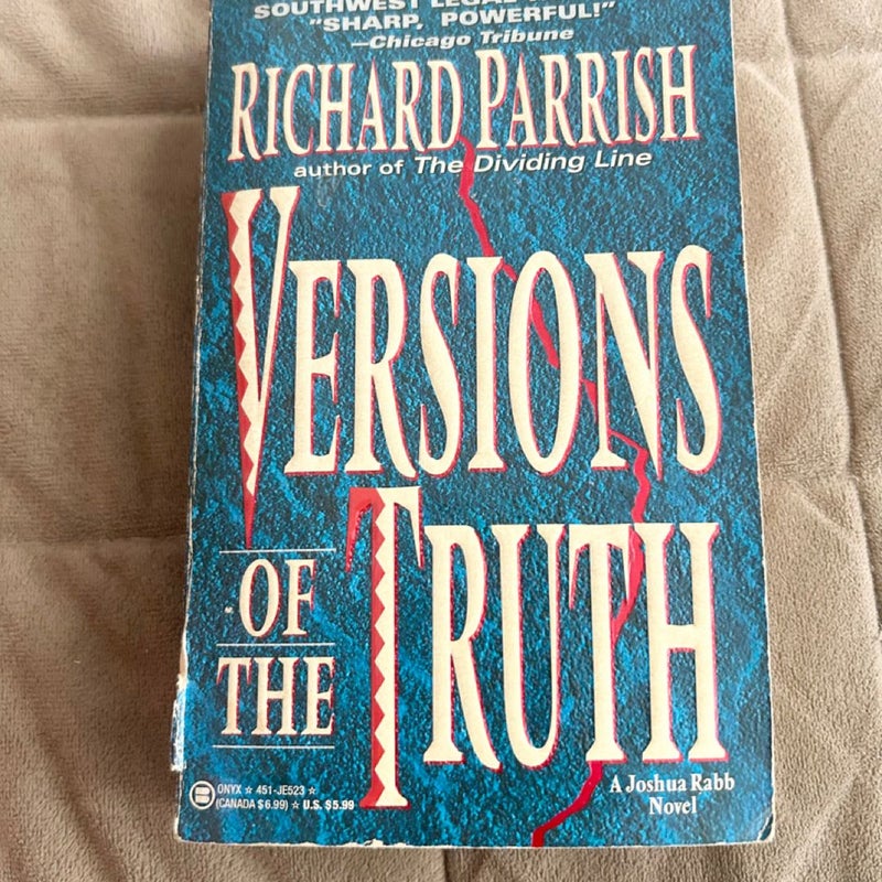 Versions of the Truth 3875