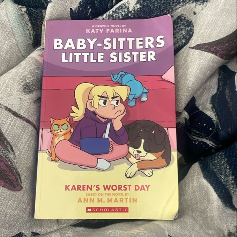 Karen's Worst Day (Baby-Sitters Little Sister Graphic Novel #3)